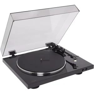 Platine Vinyle DENON DP-300F Noire – Élégance & Audio de qualité