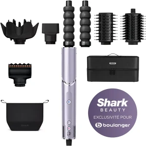 Fer multistyle SHARK Flexstyle HD466PLEU Lilas – Polyvalence et soin des cheveux