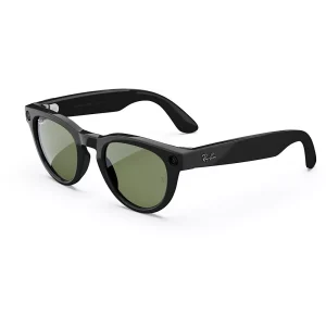Lunettes connectées Meta Ray-Ban Headliner, Noir Brillant, Vert G15 Polarisé