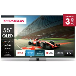 TV LED THOMSON 55QG7C04 – Immersion et qualité d’image à grand écran